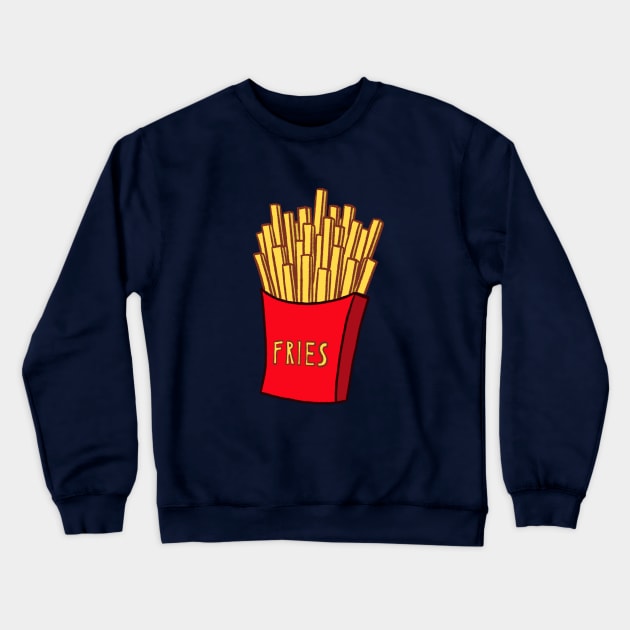 Fries Crewneck Sweatshirt by Sketchy